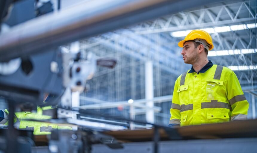 Male,And,Female,Technician,Engineers,Checking,The,Process,On,Heavy