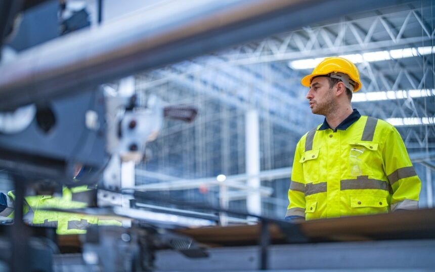 Male,And,Female,Technician,Engineers,Checking,The,Process,On,Heavy